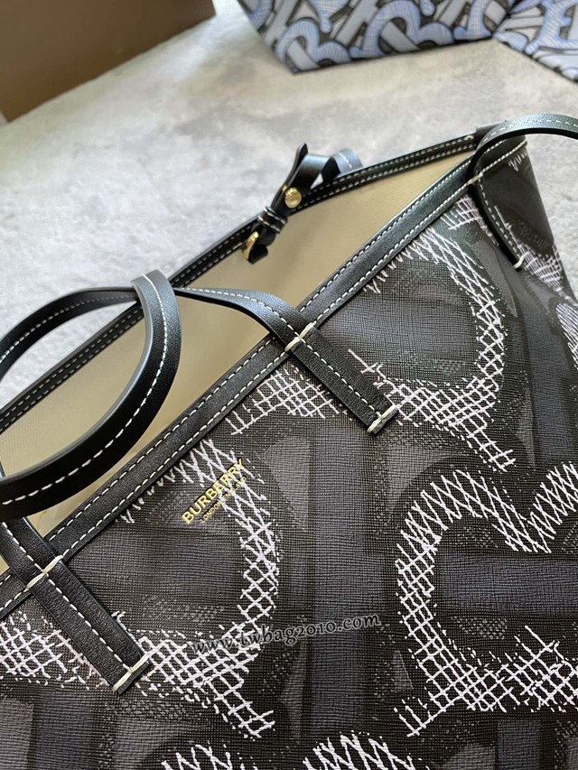 Burberry專門店新款沙灘托特包 巴寶莉女款手提購物袋購物包 yxb1066